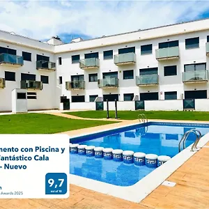  Apartamento Con Piscina Y Jardin Fantastico Cala Sirenas - Nuevo